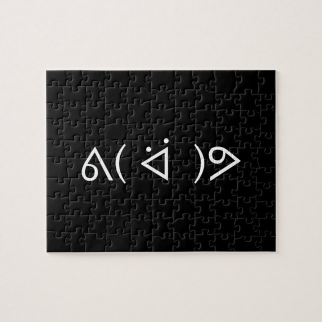 Puzzle Feliz Gary ᕕ( ᐛ )ᕗ Meme Emoticon Emoji Textos Arte (Horizontal)