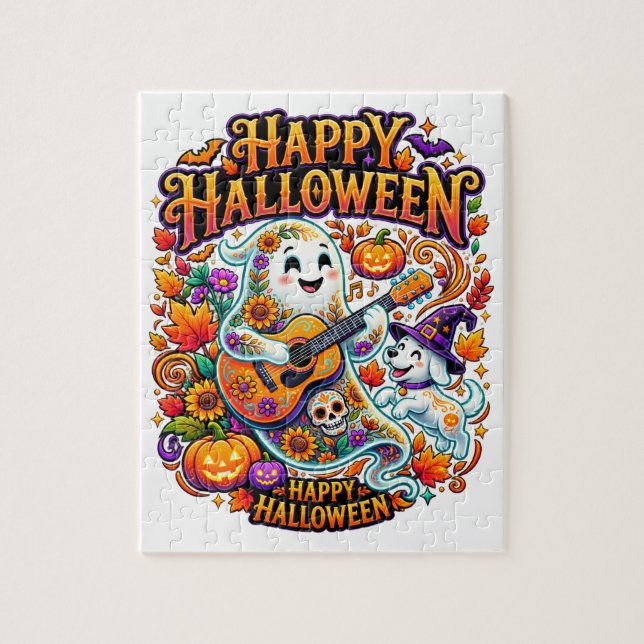 Puzzle feliz halloween  (Vertical)