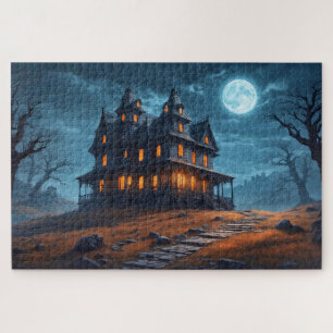 Puzzle Feliz Halloween   Casa embrujada