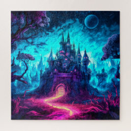 Puzzle Feliz Halloween | Mansión embrujada