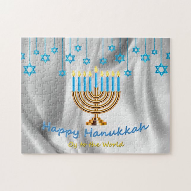 Puzzle Feliz Hanukkah (Horizontal)