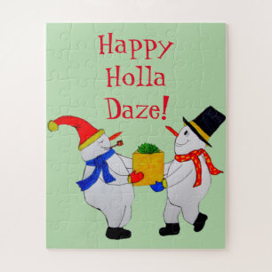 PUZZLE FELIZ HOLLA DAZE