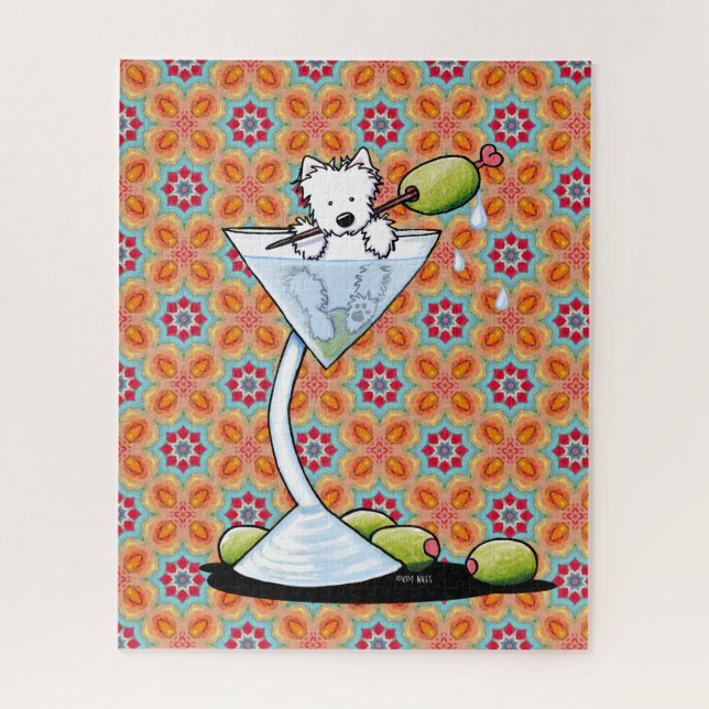 Puzzle Feliz Martini de las Tierras Altas (Vertical)