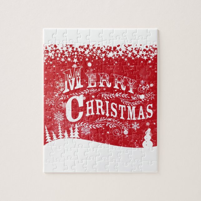 Puzzle Feliz Navidad (Vertical)