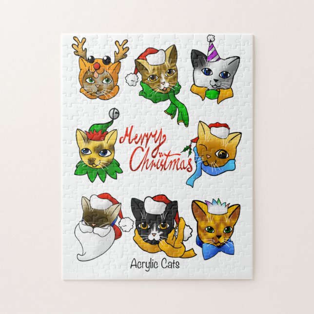 Puzzle Feliz Navidad (Vertical)