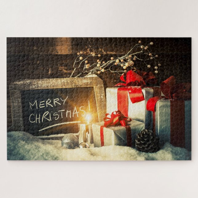 Puzzle Feliz Navidad (Horizontal)