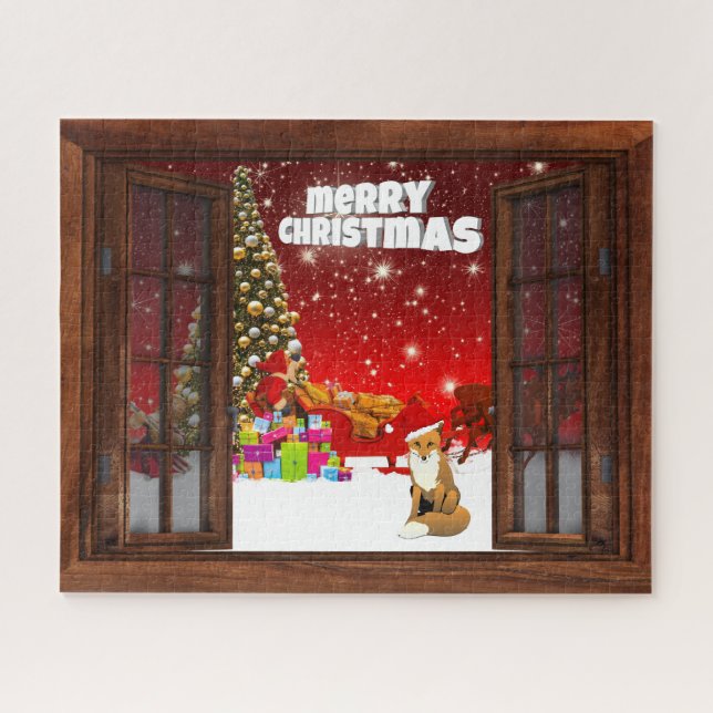 Puzzle Feliz Navidad (Horizontal)
