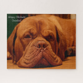 Puzzle Feliz Navidad, abuelo.