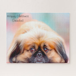 Puzzle Feliz Navidad, abuelo.