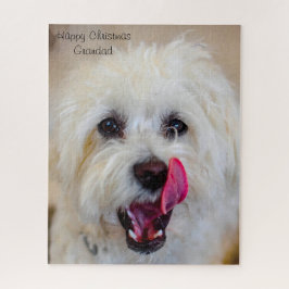 Puzzle Feliz Navidad, abuelo.