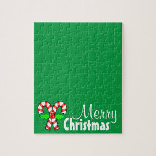 Puzzle Feliz Navidad Candy Cane Frustrante