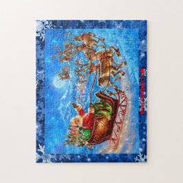 Puzzle Feliz Navidad Desafiando Personalizar Regalo de Te