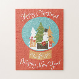 Puzzle Feliz Navidad Feliz Año Nuevo