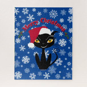 Puzzle Feliz Navidad Gato Kitty