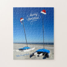 Feliz Navidad Hilton Head Island Beach and Boats