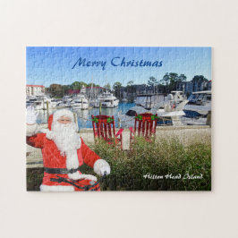 Puzzle Feliz Navidad Hilton Head Island Harbour Town