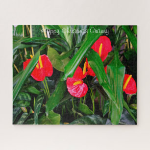 Puzzle Feliz Navidad, la abuela más valiente.