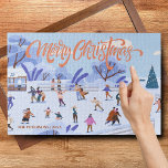 Puzzle Feliz Navidad Patinaje sobre hielo Familia Mágica<br><div class="desc">Empiece un viaje al encantador mundo de la magia del invierno con nuestro rompecabezas personalizado de Winter Wonderland - un cálido añadido a sus tradiciones familiares y el lienzo perfecto para crear recuerdos preciados. Este intrincado rompecabezas capta la esencia de la temporada con una pintoresca escena de gente elegante patinando...</div>