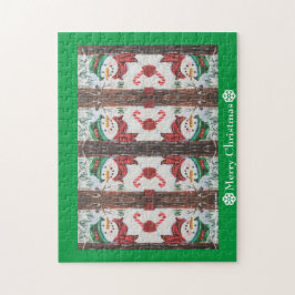 Puzzle Feliz Navidad Snowman