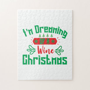 Puzzle Feliz Navidad, Sueño Con Un Navidad De Vino