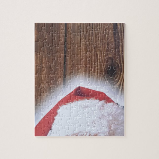 Puzzle Feliz Nochebuena, Gorra de Santa María (Vertical)