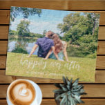 Puzzle Feliz para siempre después de la foto de pareja<br><div class="desc">Muestra tu imagen favorita con este rompecabezas fotográfico moderno,  con las palabras felices para siempre en una bella superposición de texto. Un regalo perfecto para una pareja comprometida o casada. Plantilla de foto vía Pixabay bajo licencia CC0 y debe ser reemplazada por su propia foto</div>
