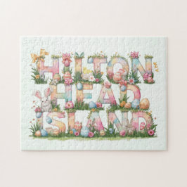 Puzzle Feliz Pascua desde la Isla Hilton Head