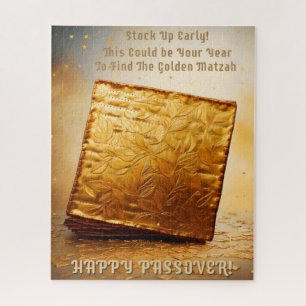 Puzzle ¡Feliz Pascua! Golden Matzah