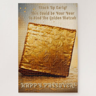 Puzzle ¡Feliz Pascua! Golden Matzah
