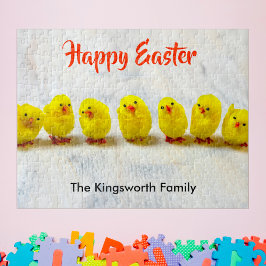 Puzzle Feliz Pascua personalizada