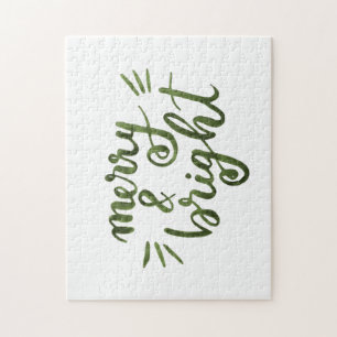 Puzzle Feliz y luminoso - verde