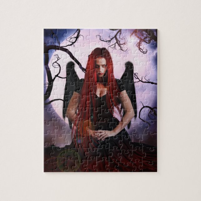 Puzzle Female Demon Of The Night (Vertical)