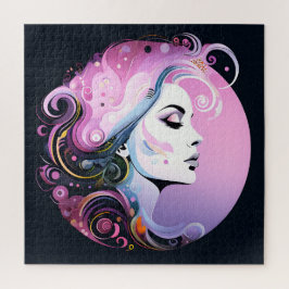 Puzzle "Feminine Flourish" La belleza femenina