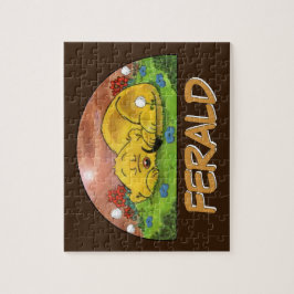Puzzle Ferald | Ferret durmiente