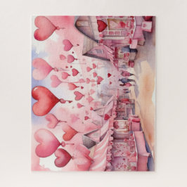 Puzzle Feria del El día de San Valentín de acuarela