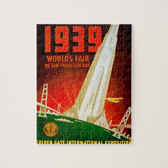 Puzzle Feria Mundial de San Francisco de 1939 (Vertical)