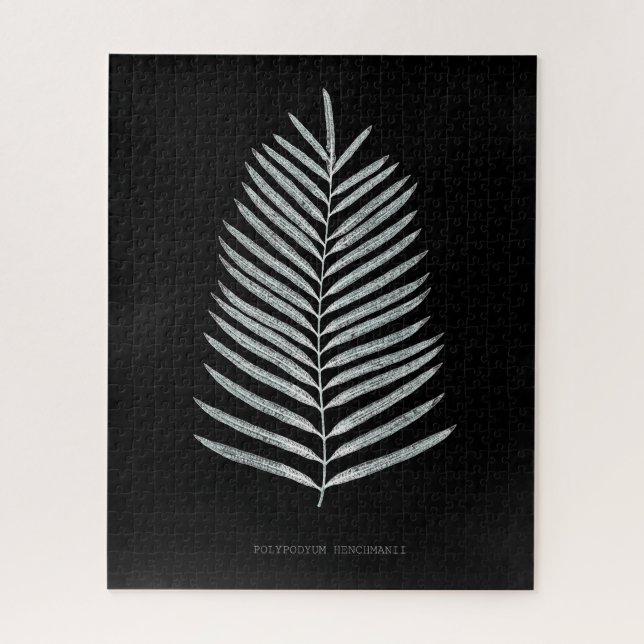 Puzzle Fern - Polipopodio Henchmanii - Efecto de rayos X  (Vertical)