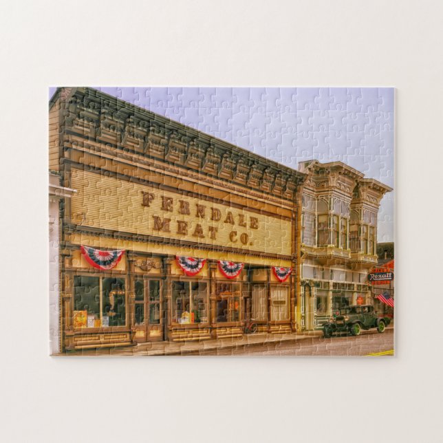 Puzzle Ferndale California. (Horizontal)