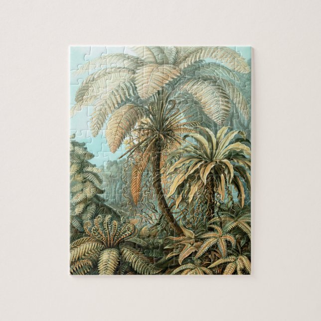 Puzzle Fernés, Filicinae de Ernst Haeckel, Vintage Plants (Vertical)