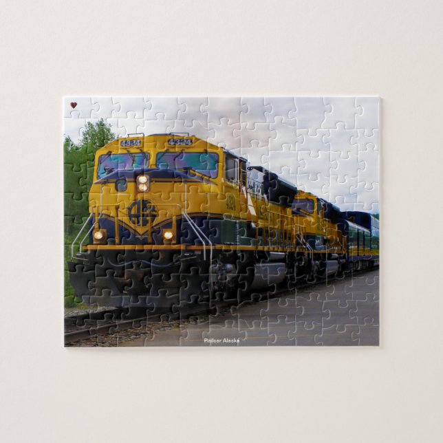 Puzzle Ferrocarril Alaska (Horizontal)