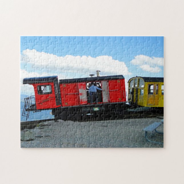 Puzzle Ferrocarril de engranajes New Hampshire. (Horizontal)