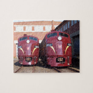 Puzzle Ferrocarril E-8a, s (JTFS) 5809 y 5711 de