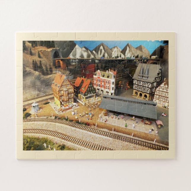 Puzzle Ferrocarril modelo (Horizontal)