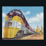 Puzzle FERROCARRIL Pere Marquette<br><div class="desc">El Ferrocarril de la Marqueta de Pere fue un ferrocarril de clase I que operó en la región del Medio Oeste de los Estados Unidos desde 1900 hasta 1947, cuando se fusionó con el ferrocarril Chesapeake & Ohio. El Pere Marquette operaba en Michigan, Indiana, Ohio e Illinois, y era conocido...</div>
