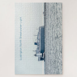 Puzzle Ferry en automóvil en Ludington North Breakwater L