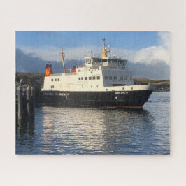 Puzzle Ferry sale de la isla de Bute en Escocia
