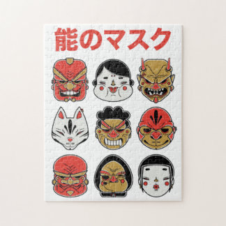 Puzzle Festival de folclore japonés Demon y festival de k