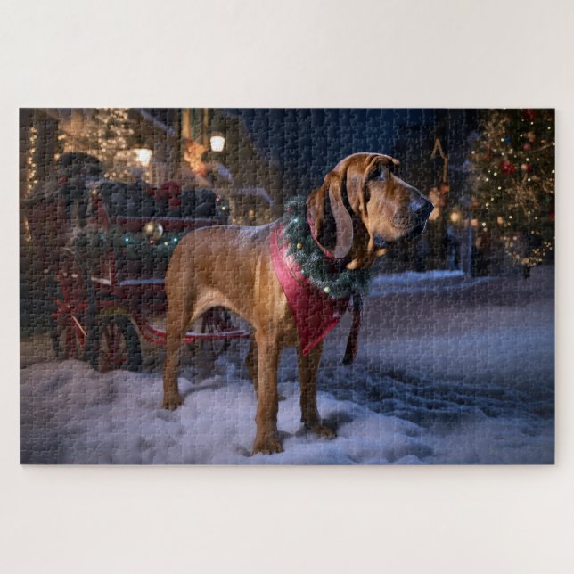 Puzzle Festival Navideño Bloodhound (Horizontal)