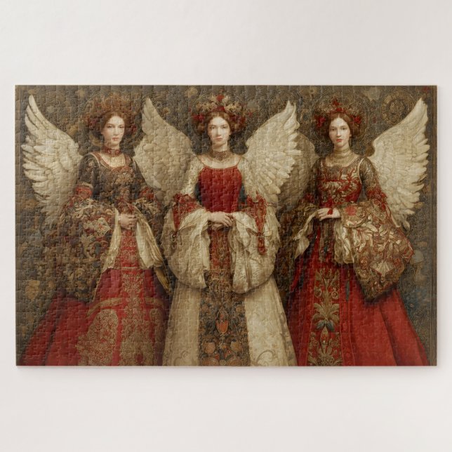 Puzzle Festive Angels (Horizontal)