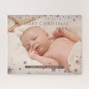 Puzzle Festividad fotográfica personalizada de Navidades 